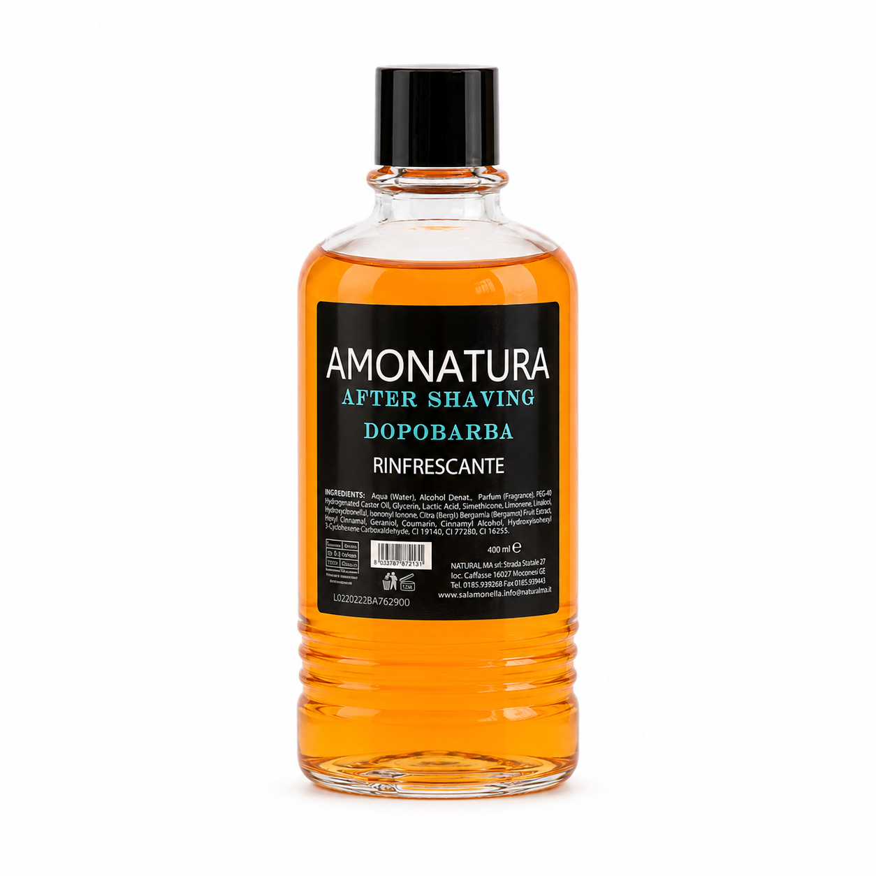 AMONATURA Dopobarba tabacco e legni · Professionale 400ML