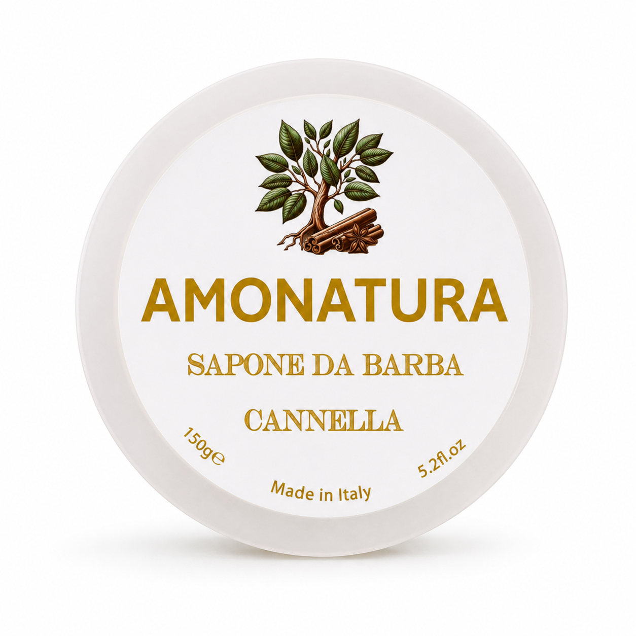 Sapone da barba AMONATURA Cannella