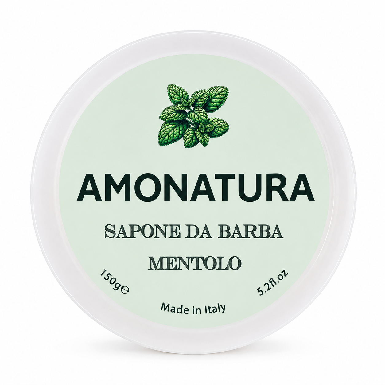 Sapone da barba AMONATURA Mentolo